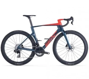 Велосипед шоссейный BMC Teammachine R01 THREE Force AXS 2x12 Petrol/Red/Red (2026)