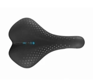 Седло Selle San Marco SPORTIVE Gel large nero-tel.nero-O 250x170mm