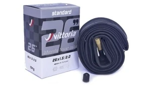 Камера Vittoria Standard 26" AV Schrader 48мм 26x1.5 Камера Vittoria Standard 26" AV Schrader 48мм 26x1.5
