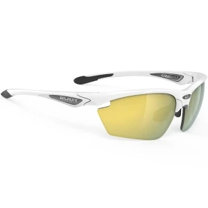 Очки Rudy Project STRATOFLY White Gloss - Multilaser Yellow