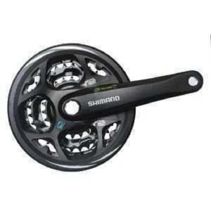 Система SHIMANO Altus, M311, 175мм, Кв, 48/38/28T, защ, черн Система SHIMANO Altus, M311, 175мм, Кв, 48/38/28T, защ, черн