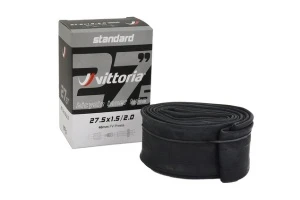 Камера Vittoria Standard 27,5" AV Schrader 48мм 27.5x1.5 Камера Vittoria Standard 27,5" AV Schrader 48мм 27.5x1.5