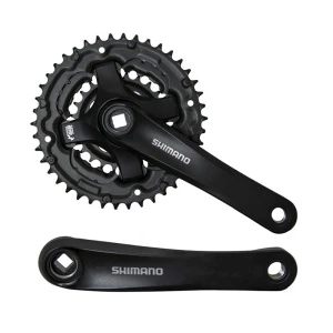 Система SHIMANO TY501, 175мм, для 2x7/8ск, Кв, 46/30, без защиты от цепи, с болтами креп,  цвет черн Система SHIMANO TY501, 175мм, для 2x7/8ск, Кв, 46/30, без защиты от цепи, с болтами креп,  цвет черн