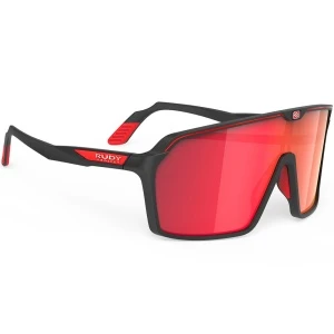 Очки Rudy Project SPINSHIELD Black Matt - MLS Red