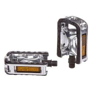 Педали STG LU975, алюм, прорезин, ось 9/16