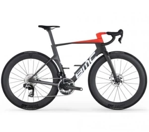 Велосипед шоссейный BMC Teammachine R01 THREE Force AXS 2x12 Carbon/White/Red (2026)