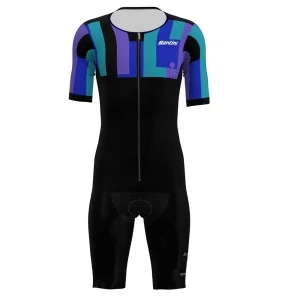 Трисьют с коротким рукавом Santini Aahonoui Viper - Ironman SS Trisuit