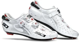 Велотуфли Sidi WIRE Carbon белый/белый лакированный Велотуфли Sidi WIRE Carbon белый/белый лакированный