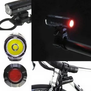 Фонарь Moon Aerolite 2 диода, 6 режимов, USB / Черный