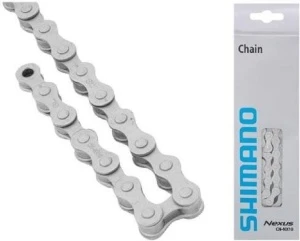 Цепь SHIMANO NX10, 1/2"x1/8", односкоростная, 114 звеньев