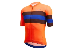 Джерси с коротким рукавом Santini Eco Sleek Bengal SS Cycling Jersey Джерси с коротким рукавом Santini Eco Sleek Bengal SS Cycling Jersey