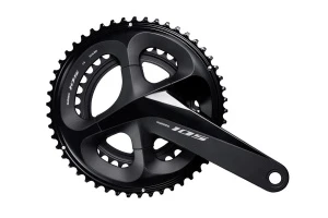Шатуны SHIMANO 105 FC-R7000 Road Crankset / 52/36T / Hollowtech II / Черный / 2x11-Speed 170mm
