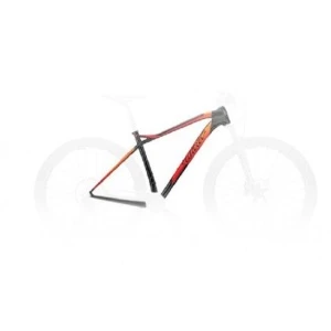 Рама Wilier 101X Black/Orange/Red Glossy