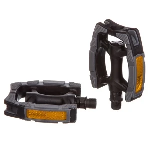 Педали STG C097, пластик, прорезин, ось 9/16