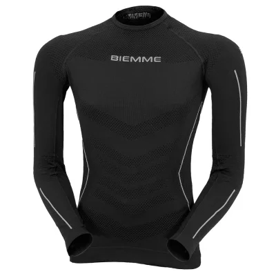 Белье нательное BIEMME BADIA длинный рукав (AE95, S/M, Черный)