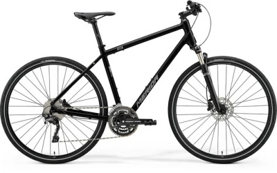Велосипед Merida CROSSWAY 500 (XS (155-165) Черный)