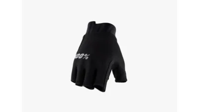 Велоперчатки 100% Exceeda Gel Short Finger Womens Glove (S Черный)