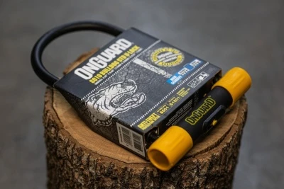 Велозамок тросовый OnGuard Bulldog (Черный, 115мм x 230мм x 11мм)