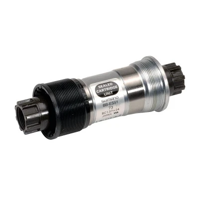 Каретка SHIMANO ES51, 73/113, б/болтов (Черный)