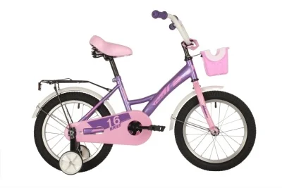 Велосипед FOXX BRIEF 16" (Фиолетовый One size)