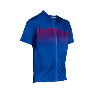 Велоджерси Leatt MTB Trail 3.0 Jersey (2024) (L Синий)