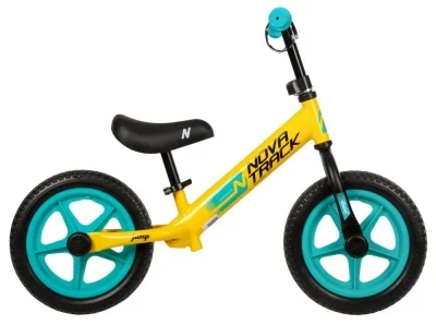 Велосипед Novatrack JUMP 12" (Желтый One size)