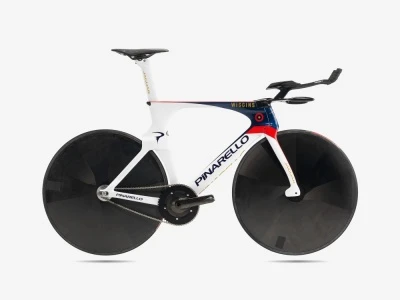 Велосипед Pinarello Bolide HR (2025) (white blue red 530) Велосипед Pinarello Bolide HR (2025) (white blue red 530)