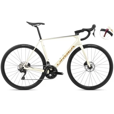 Велосипед Orbea ORCA M30 (2024) (AJ, 53, Белый/бордовый)