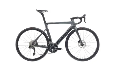 Велосипед BIANCHI Oltre Race 105 (2024) (Серый-черный 59)