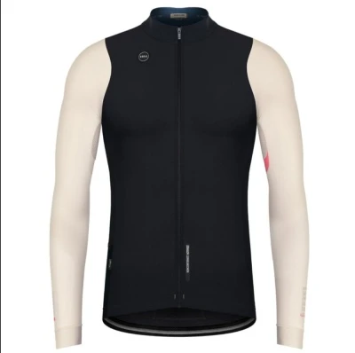 МАЙКА ДЛ.РУКАВ Gobik PACER BLEND MAN (XXXL, Черный/песочный)