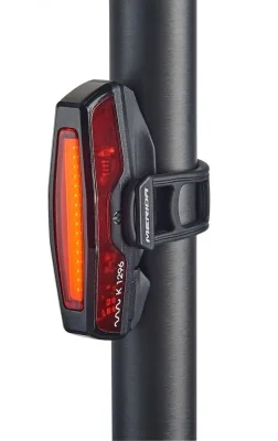 Фонарь задний Merida Super Bright Aero, Lithium-Ion, dia:19-48mm (Черный)