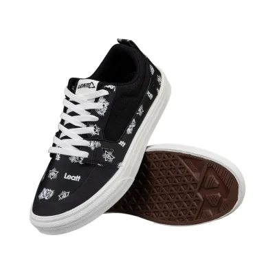 Велотуфли Leatt 1.0 Flat Shoe (Черный-белый, 11)