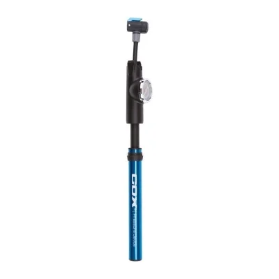 Насос COX Extract Alu Gauge Mini с манометром (Синий)