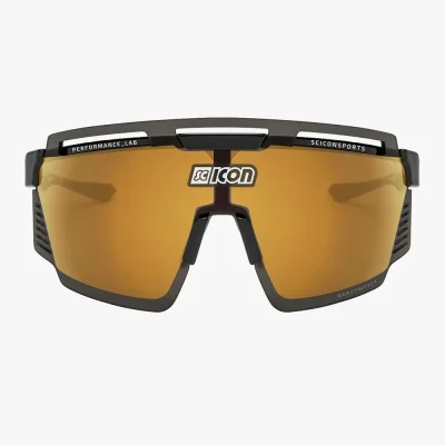 Очки Scicon Aerowatt Black Multimirror Bronze + Rain Clear