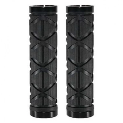 Грипсы Roxter 130мм, 2 грипстопа, чёр.