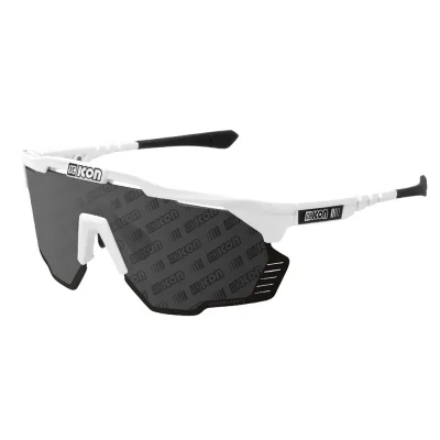 Очки Scicon Aeroshade Kunken Monogram White Multimirror Silver