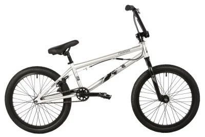Велосипед Novatrack BMX PSYCHO 20" (Серебряный One size)