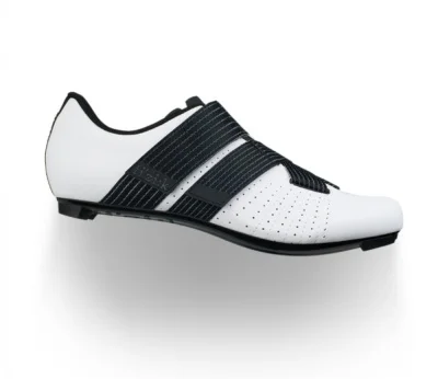 Велотуфли Fizik TEMPO POWERSTRAP R5 (37, Белый/черный)