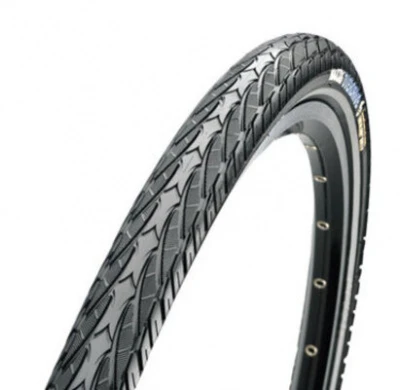 Покрышка Maxxis Overdrive 700x38C TPI 60 сталь MaxxProtect (28 (700c) Черный)