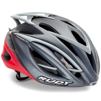 Шлем Rudy Project RACEMASTER GRAPHITE-RED L (L, Серый-красный)