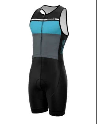 Комбинезон для триатлона BIEMME TRI MAN (AE46, L, Черный/голубой)