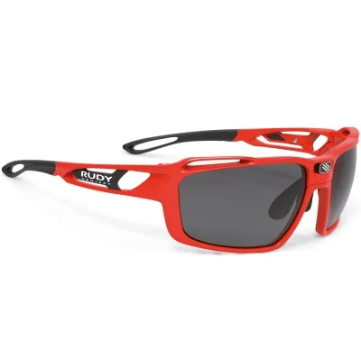 Очки Rudy Project SINTRYX Fire RED Gloss - SMOKE BLACK (Красный-черный)