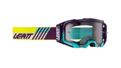 Очки Leatt Velocity 5.5 Indigo Light Grey 58% (Серый)