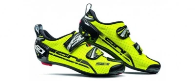 Велотуфли Sidi T-4 AIR CARBON COMP желтый флюо/черный (40,5)