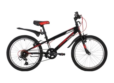 Велосипед Novatrack RACER 20" 6 скор. (Черный One size)