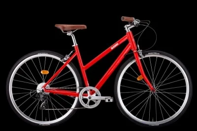 Велосипед Bear Bike AMSTERDAM (S (155-172) Красный)