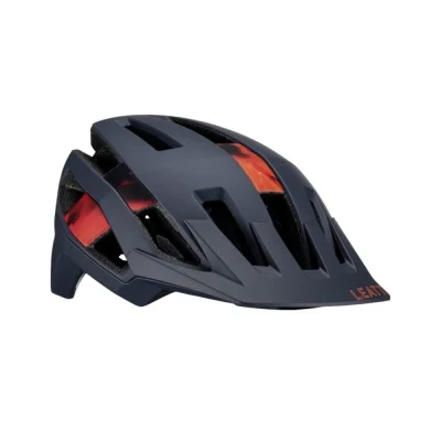 Велошлем Leatt MTB Trail 3.0 Helmet (L, Черный-оранжевый 2024)