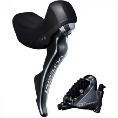 Шифтер с тормозной ручкой SHIMANO Ultegra, R8020(прав 11ск)/BR-R8070(задн.), трос, оплетка, SM-BH90, (Черный)