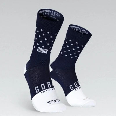 Носки Gobik IRO 2.0 ADAMANT BLUE (S/M, Темно-синий)
