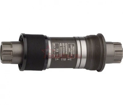 Каретка SHIMANO ES51, 68/121, б/болтов (Черный)